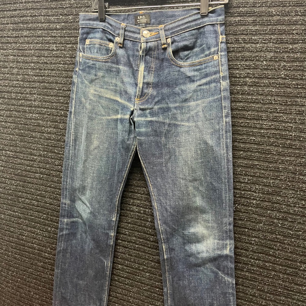 APC New Standard Jean Classique Indigo Raw Denim Straight Leg Jeans Size 28